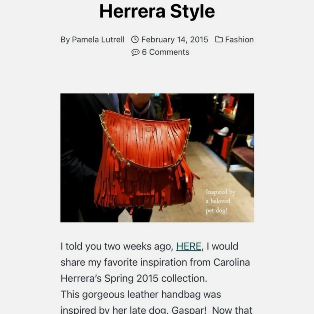 Carolina Herrera CHHC 